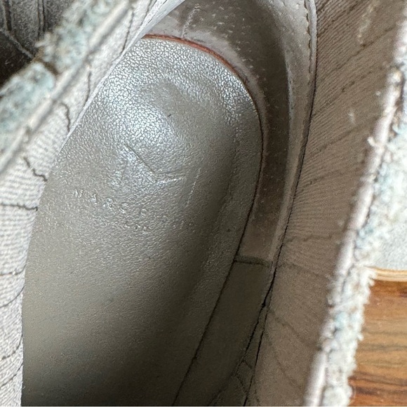 MARC FISHER Yolli Grey Suede Bootie - Picture 14 of 15